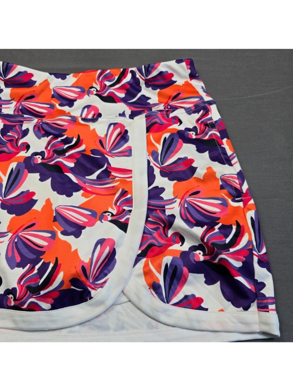 PGA Tour XS Golf Tank Top Shirt Skort Floral Tropical Stretch Athletic Set - Picture 7 of 10